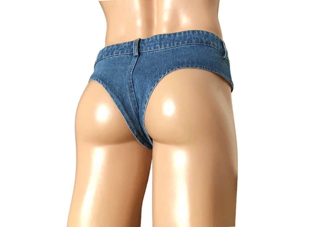 ホットパンツ ハイレグデニム ネイビーブルー hot pants hp1002